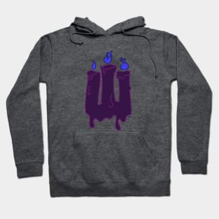 Melting Candles Galaxy (Small) Hoodie